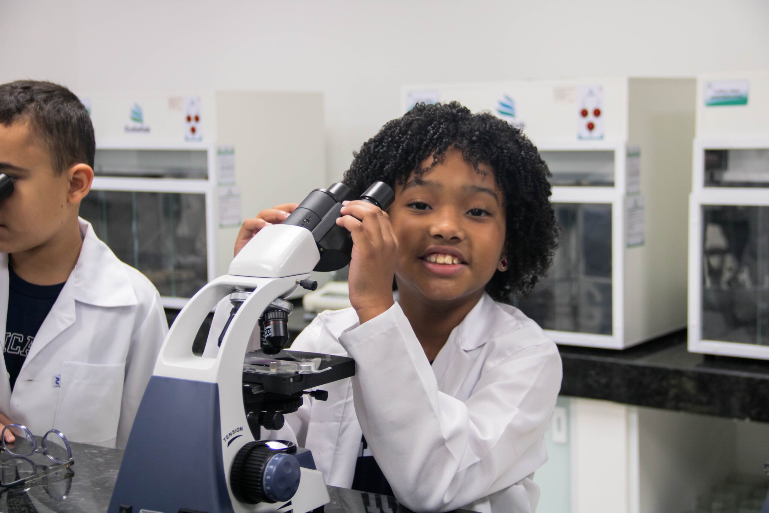 Laboratório Microscópios